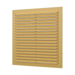 Решетка 2323С Beige (бежевая), вентиляционная с сеткой 235х235